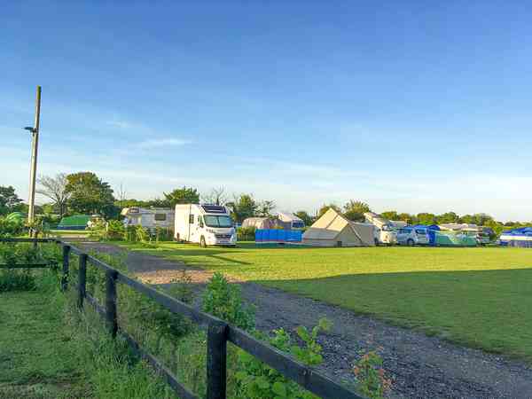 Electric grass pitch
