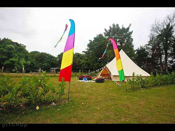 Festival bell tent