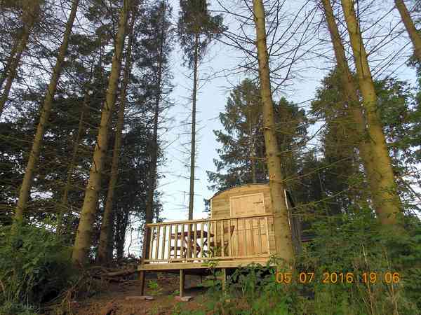 Set amongst the trees overlooking the lake Set amongst the trees overlooking the lake