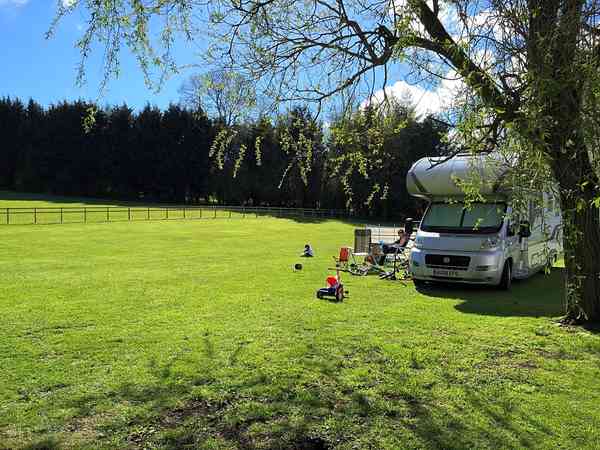 Electric hardstanding touring pitch