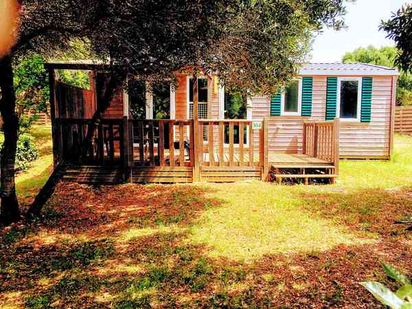 Mobil-home Maquis 3 chambres (terrasse semi-couverte)