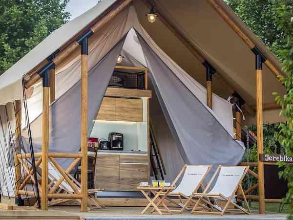 safaritelt (for familier, luksus, til 6 personer)