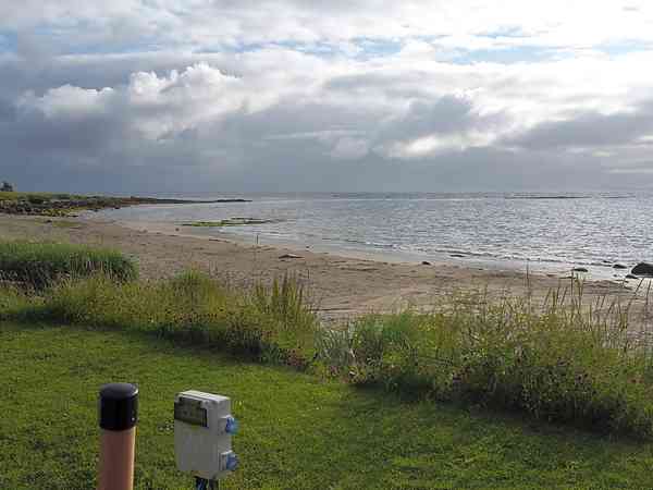 View of beach from our pitch View of beach from our pitch