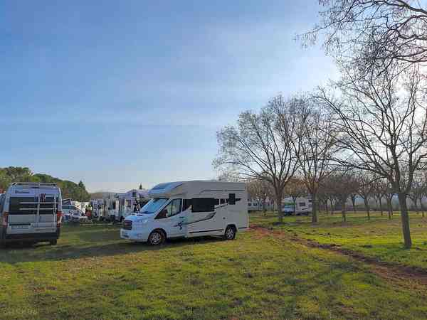 Electric optional grass and gravel pitch