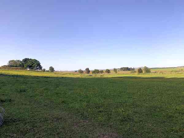 Non-electric hardstanding and grass touring pitch