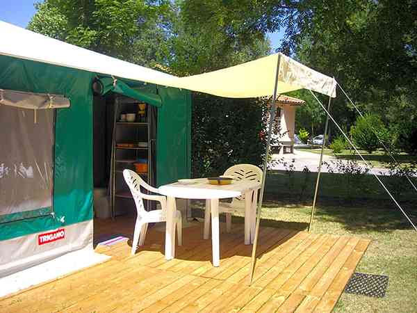 2 bedroom rental tent (open balcony)
