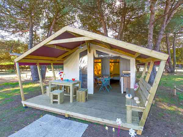 Tenda de safari Freeflower 2 habitacions