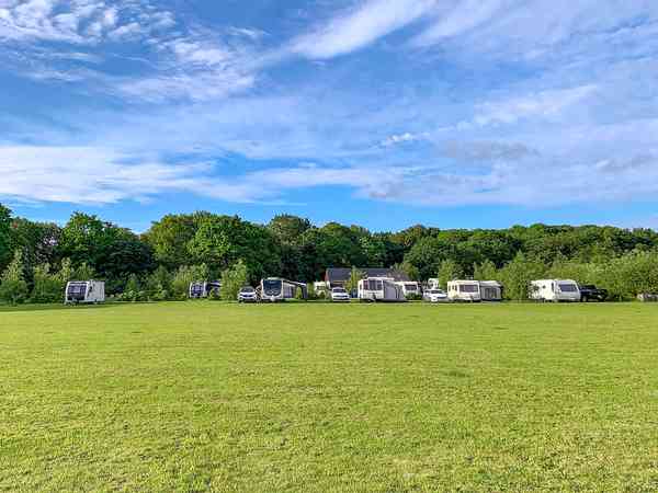 Fully-serviced grass pitch