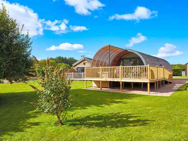 Hideout (2 felnőtt és 2 gyerek, pezsgőfürdő, XL) kempingház számára, 2 hálószoba
