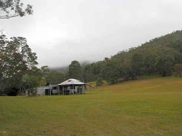 Unpowered grass tent or trailer tent site