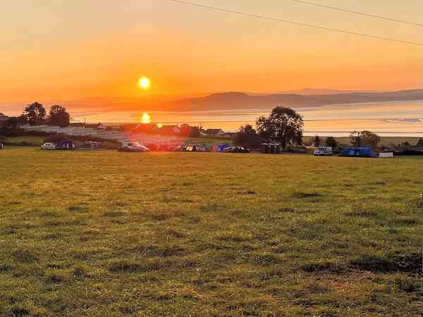 Non-electric grass campervan pitch