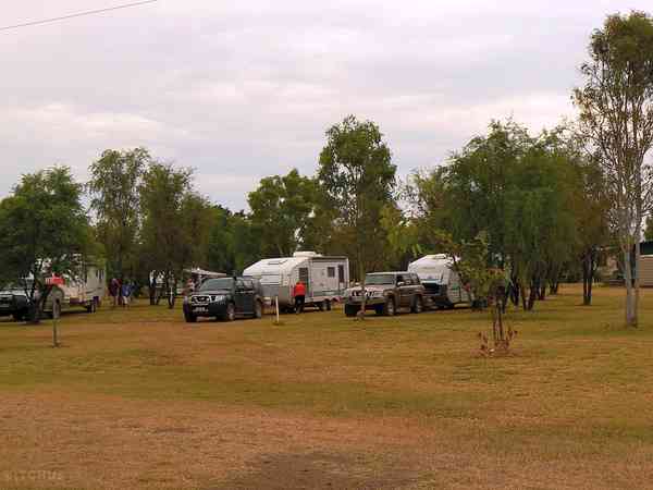 Trees around the site for shade Trees around the site for shade