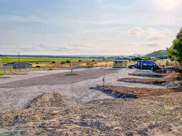 Electric hardstanding touring pitch
