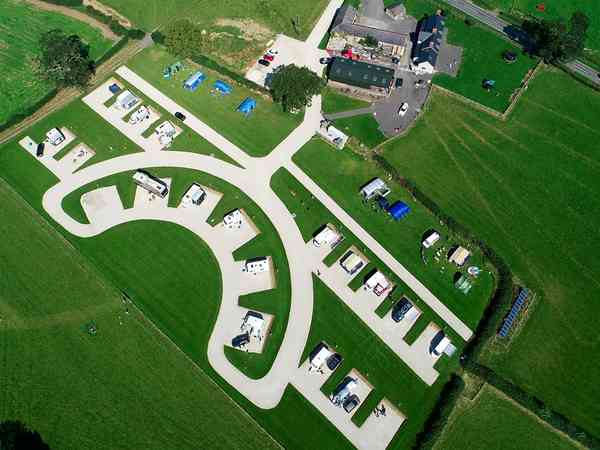 Electric grass touring pitch