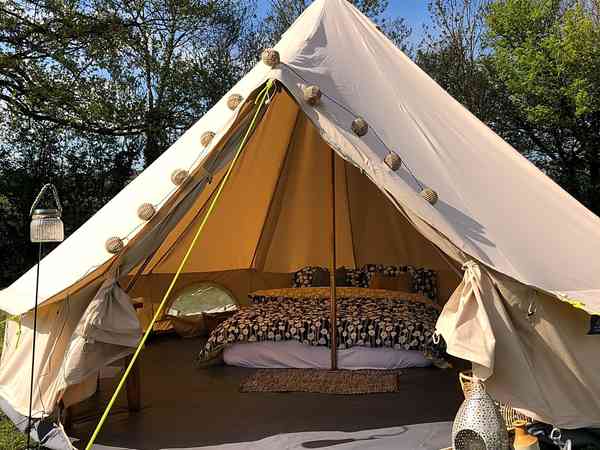Texel 1 bedroom bell tent (double)