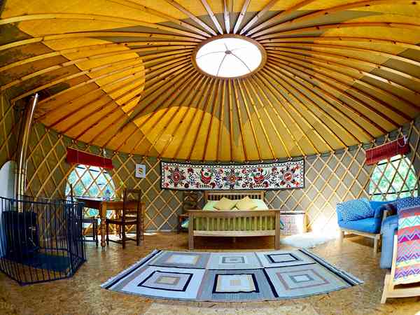 Bramble 1 bedroom yurt