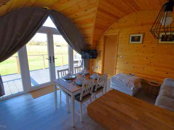 2 bedroom camping pod