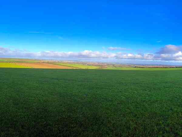 Emplacement sur herbe sans électricité