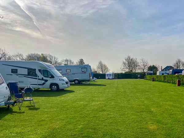 Electric grass touring pitch