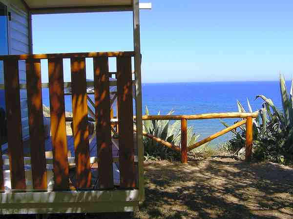 Sea view from the Euclide holiday home Sea view from the Euclide holiday home