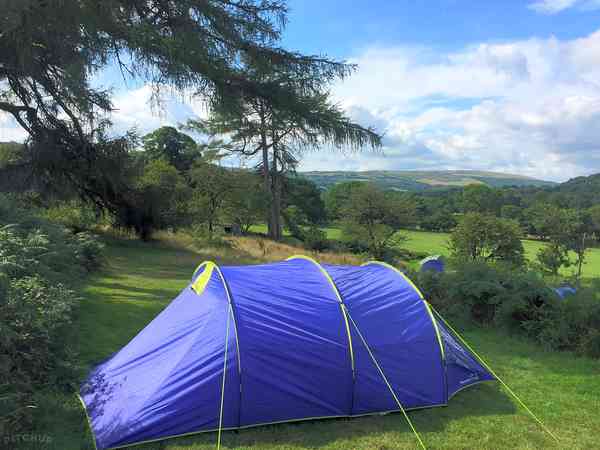 Quiet camping with great views Quiet camping with great views