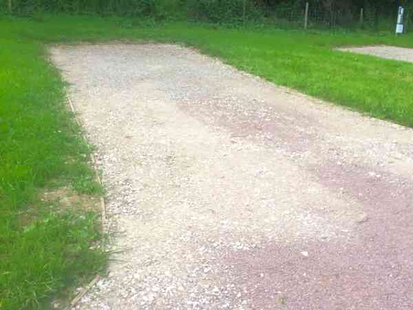 Hardstanding pitch Hardstanding pitch