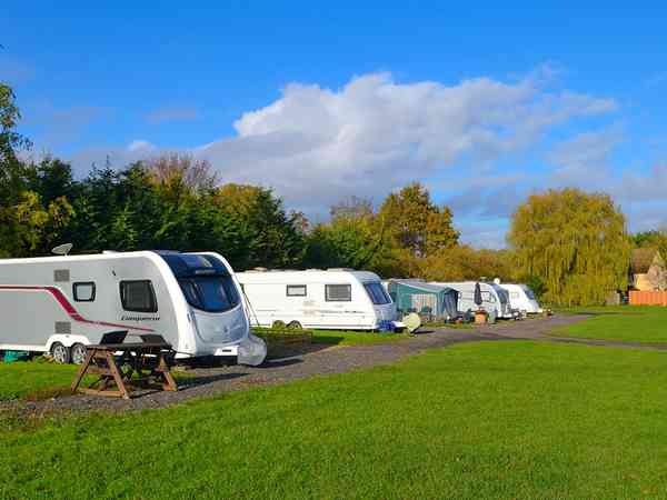 Electric hardstanding touring pitch