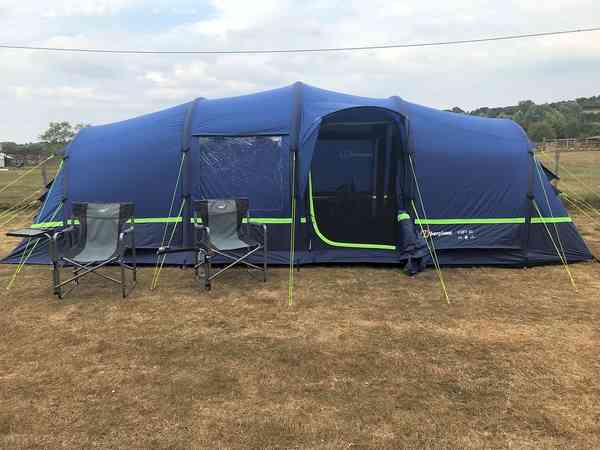 Hog non-electric grass tent pitch