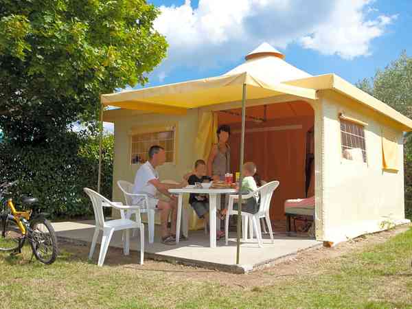 2 bedroom safari tent (four man)