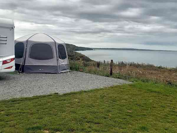Electric hardstanding touring pitch