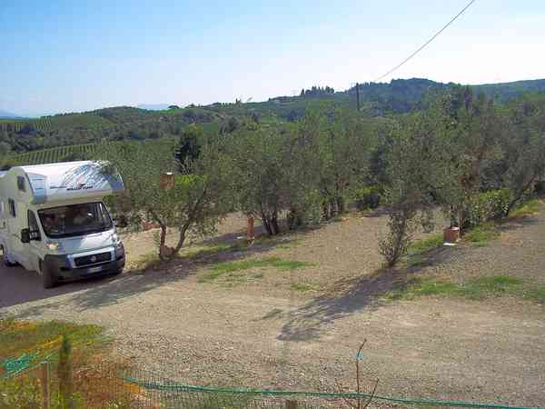 Fully-serviced grass and gravel pitch