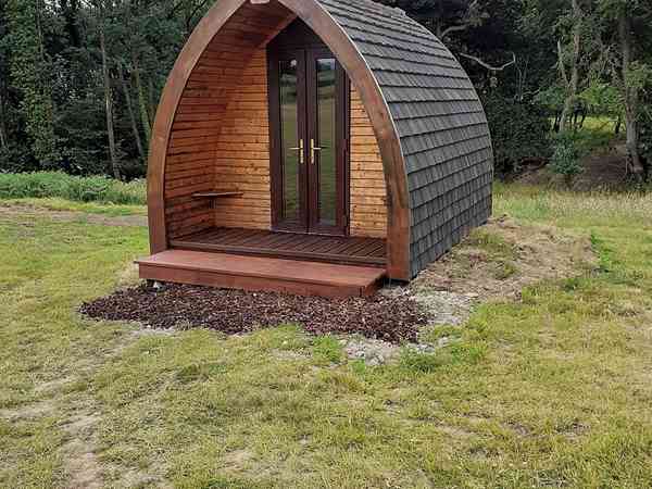 Miss Talbot camping pod (maximum 2 adults)