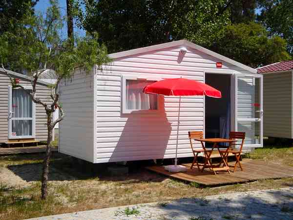 Cabin with outside seating Cabin with outside seating
