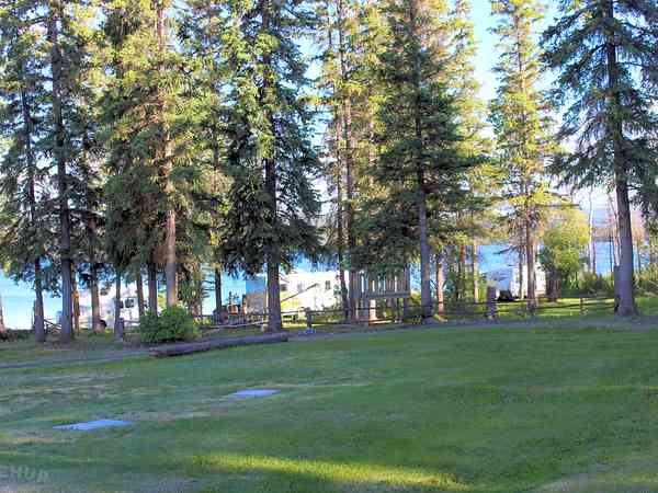 Powered grass trailer site (lake view)