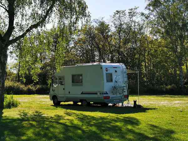 Electric grass touring pitch
