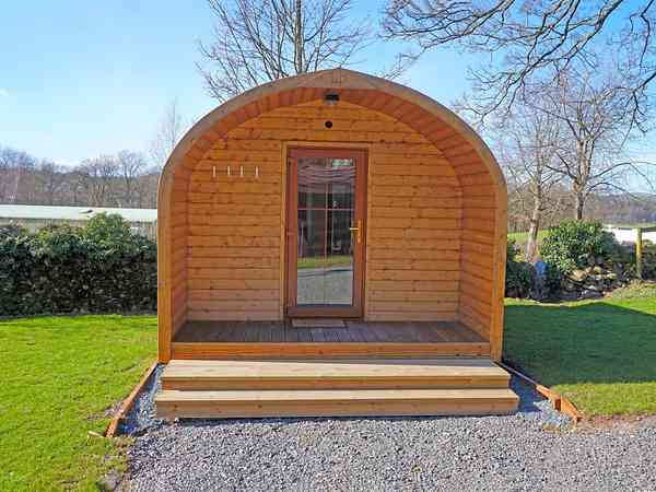 Pod prêt-à-camper (2 adultes et 2 enfants, animaux acceptés, de luxe)