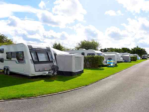 Electric grass touring pitch