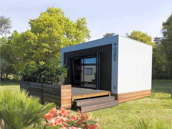 Mobil-home Maquis 1 chambre (terrasse semi-couverte)