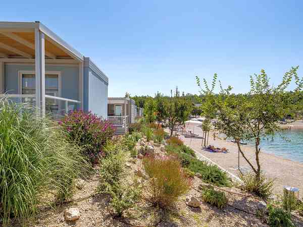 Mobil-home 2 chambres (vue sur mer, de luxe)
