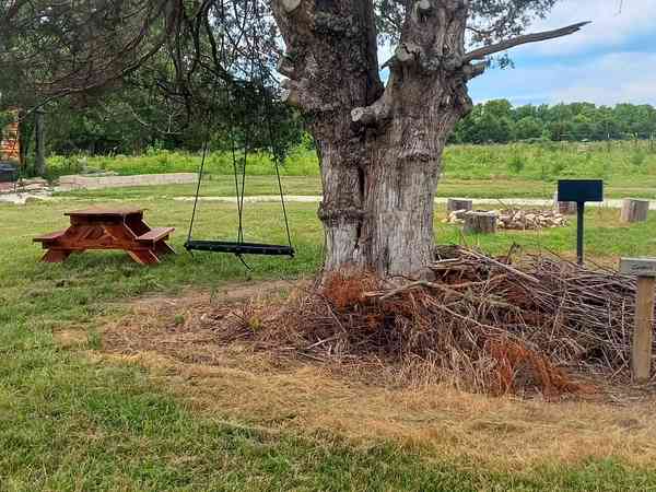 Camper's Point non-electric grass and gravel pitch
