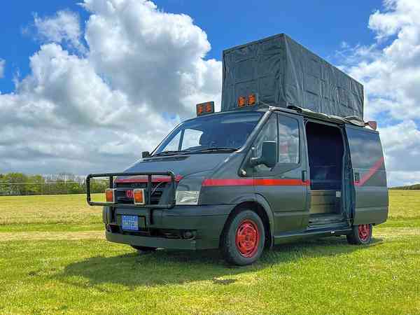 The A-Team on-site trailer