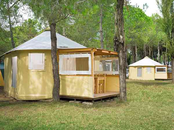 Pronajmutý stan Eco Lodge s 2 pokoji