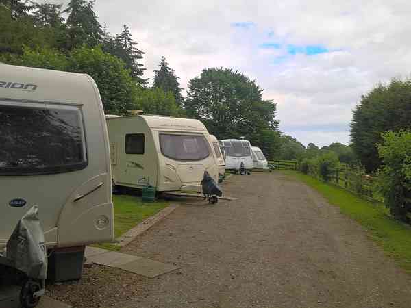 Electric hardstanding touring pitch