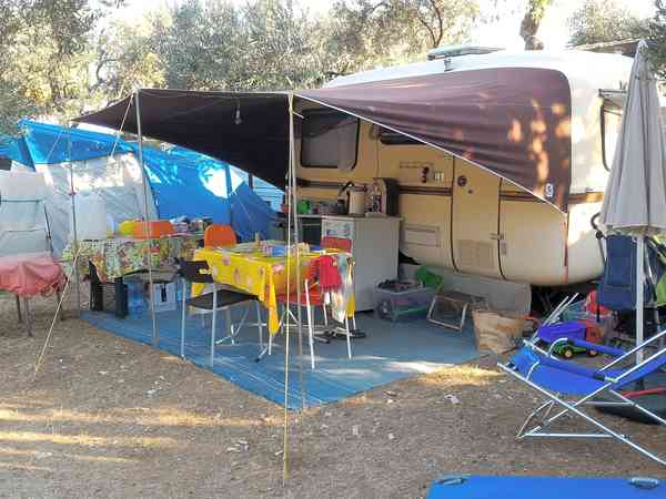 Space for an awning Space for an awning