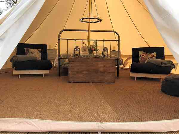 Tenda campana Laugharne (animali proibiti)