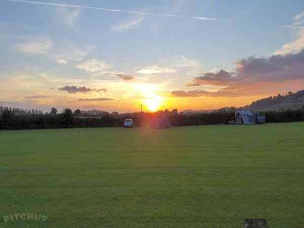 Non-electric grass pitch (adults only)