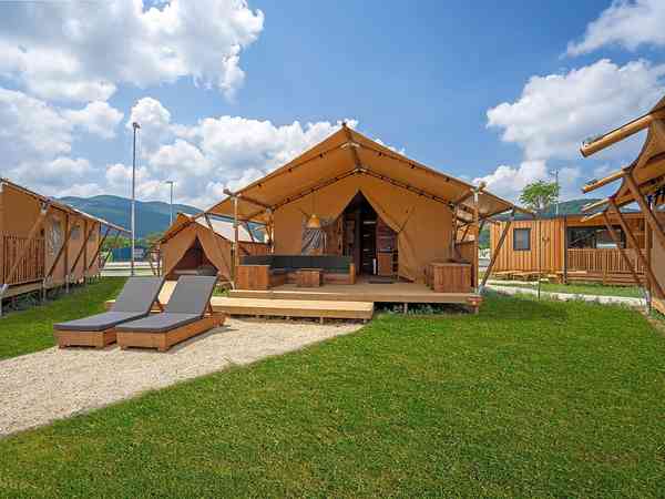 Pamoja and Kambi 4 bedroom safari tent (6 adults and 2 children)