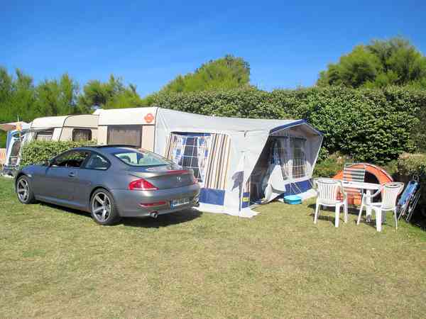 Spacious pitches Spacious pitches