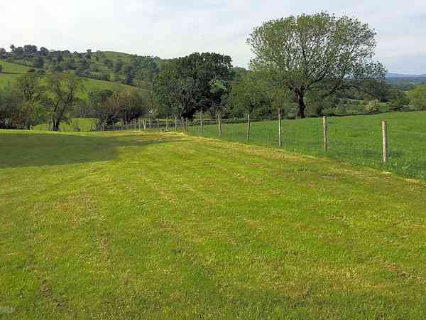 Non-electric grass campervan pitch