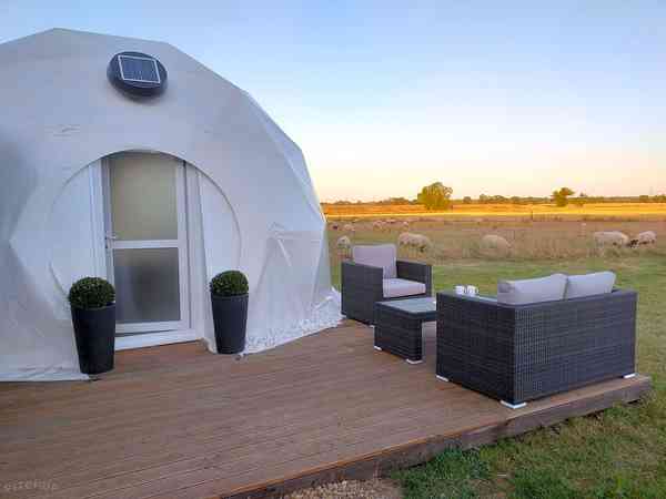 Geodesic dome (pet friendly)